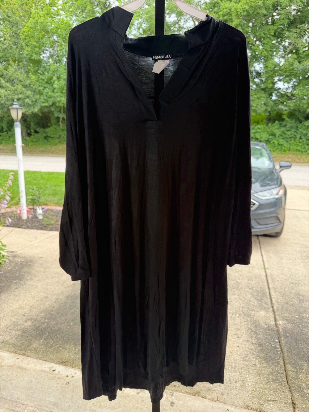 HEIMISH USA Black Long Sleeve Dress